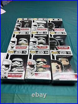 Funko Star Wars First Order Pop Collection