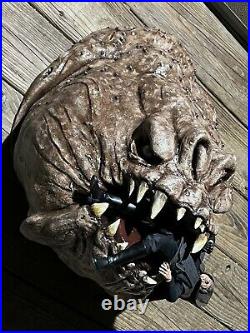 Gigantic RANCOR monster taxidermy head mount! Star Wars Custom made to order