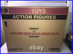 HASBRO STAR WARS BLACK SERIES-FIRST ORDER TIE FIGHTER In Shipper Box