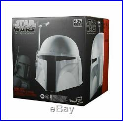 HASBRO Star Wars Black Ser Boba Fett Prototype Armor Electronic Helmet PRE ORDER