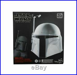 HASBRO Star Wars Black Ser Boba Fett Prototype Armor Electronic Helmet PRE ORDER