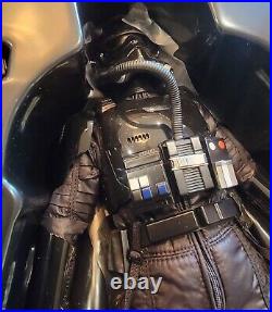 HOT TOYS MMS324 STAR WARS FIRST ORDER TIE PILOT Mint Condition