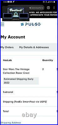 Hasbro HASLAB Pulse Star Wars The Vintage Collection RAZOR CREST New PRE-ORDER