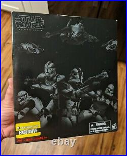 Hasbro Star Wars 6 Black Series Order 66 Clone Troopers EE Exclusive Box Set