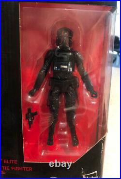 Hasbro Star Wars Black Series 6 First Order Special Forces Tie Fighter & Pilot