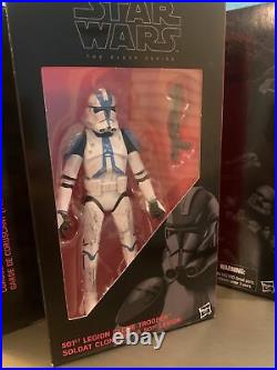 Hasbro Star Wars Black Series 6 Order 66 Entertainment Earth exclusive new
