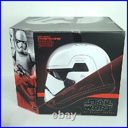 Hasbro Star Wars Black Series First Order Stormtrooper Helmet Dark Side White