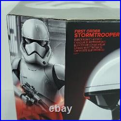 Hasbro Star Wars Black Series First Order Stormtrooper Helmet Dark Side White