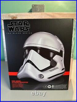 Hasbro Star Wars Black Series First Order Stormtrooper Helmet Unused Inv-0182