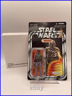 Hasbro Star Wars Rocket Firing Boba Fett Action Figure NEW -MINT IN SHIPPING BOX