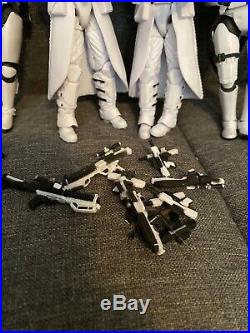 Hasbro Star Wars The Black Series 6 First Order Huge Lot Army Builder