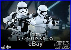 Hot Toys 1/6 Star Wars Mms319 First Order Stormtroopers Pack Set Figure