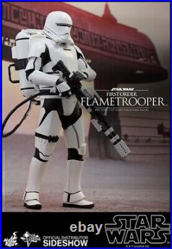 Hot Toys First Order Flametrooper 1/6 Scale Figure Star Wars Force Awakens