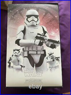 Hot Toys MMS 317 Star Wars The Force Awakens First Order Stormtrooper NEW