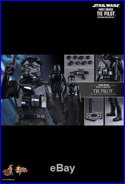 Hot Toys MMS 324 Star Wars First Order The Force Awakens TIE Pilot NEW