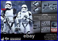 Hot Toys MMS 335 Star Wars Force Awakens First Order Stormtrooper Officer Set