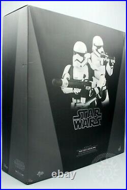 Hot Toys MMS319 Star Wars FIRST ORDER STORMTROOPERS 2 Pack Set 1/6 NIB + BONUS