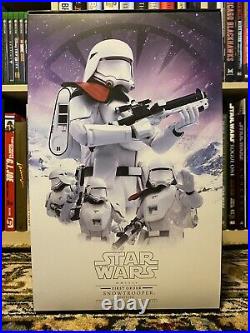 Hot Toys MMS322 Star Wars Ep 7 TFA First Order Snowtrooper Officer 1/6 Scale