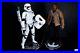 Hot Toys MMS346 Star Wars TFA 1/6 Finn & First Order Stormtrooper Set USED F/S