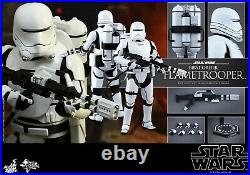 Hot Toys Mms 326 First Order Flametrooper Star Wars Misb 1/6th Scale 12 Inch