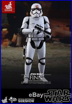Hot Toys Sideshow TFA Star Wars FINN First Order Stormtrooper Version US Seller