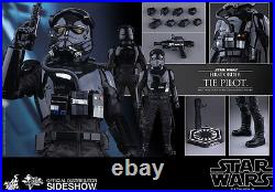 Hot Toys Star Wars FIRST ORDER TE PILOT Sixth Force Awakens Action Figure MMS324