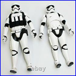 Hot Toys Star Wars First Order Stormtrooper 1/6th Scale Figure Pair