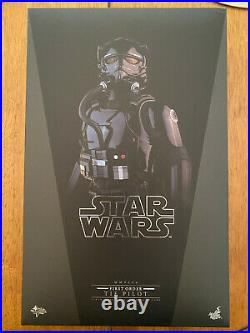 Hot Toys Star Wars The Force Awakens First Order Tie Fighter Figure Pilot 1/6