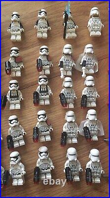 Huge Authentic Lego Star Wars Lot Of 93, Clone Troopers, First Order, Rebels Etc