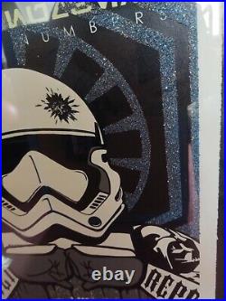 JJ ADAMS Star Wars First Order matching pair Artist Proof (3 of 10) Red & Blue