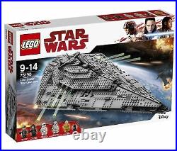 LEGO 75190 Star Wars First Order Star Destroyer. Brand New In Box. Retired
