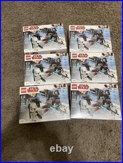 LEGO 75197 First Order Specialists Battle Pack Six (6) New In Box Sets Star Wars