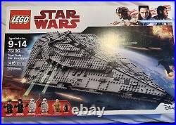 LEGO NIB 75190 Star Wars First Order Star Destroyer Retired