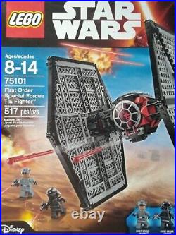 LEGO STAR WARS First Order Special Forces TIE Fighter (75101) NEW, No Box