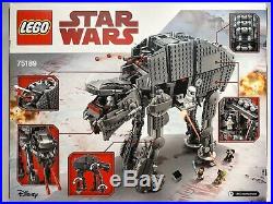 LEGO Star Wars 75189 First Order Heavy Assault Walker New Sealed