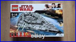 LEGO Star Wars 75190 First Order Star Destroyer, New / Sealed