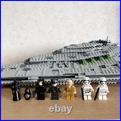 LEGO Star Wars 75190 First Order Star Destroyer with Minifigure Incomplete