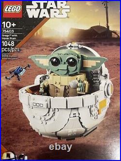 LEGO Star Wars 75403 Grogu with Hover Pram IN STOCK CAN ONLY PRE ORDER FROM LEGO