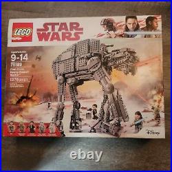 LEGO Star Wars First Order Heavy Assault Walker 2017 (75189) sealed damaged box