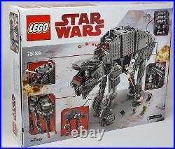 LEGO Star Wars First Order Heavy Assault Walker 75189, Brand New Retired Set