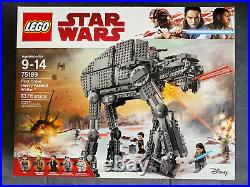 LEGO Star Wars First Order Heavy Assault Walker (75189) New In Sealed Box