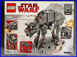 LEGO Star Wars First Order Heavy Assault Walker (75189) New In Sealed Box