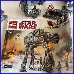 LEGO Star Wars First Order Heavy Assault Walker 75189 No Figures Mostly Complete