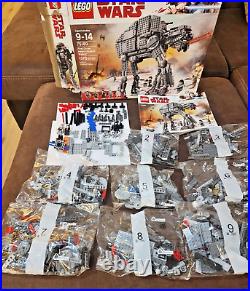 LEGO Star Wars First Order Heavy Assault Walker 75189 Pre-Own (only Bag 1 Open)