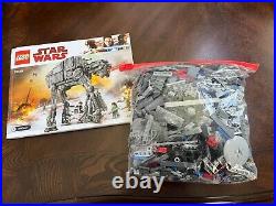 LEGO Star Wars First Order Heavy Assault Walker (75189) WITH MINIFIGURES USED