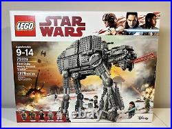 LEGO Star Wars First Order Heavy Assault Walker RETIRED 75189 Factory Sealed Box
