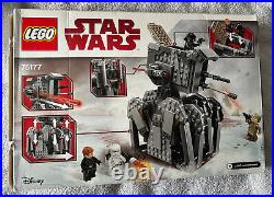 LEGO Star Wars First Order Heavy Scout Walker (75177) 554 Pcs Small Box Damage