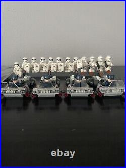 LEGO Star Wars First Order Lot Of 4 Transport Speeder Battle Pack Trooper 75166