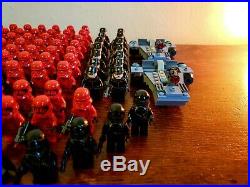 LEGO Star Wars First Order Sith Army HUGE Minifigure Lot 120 Minifigures