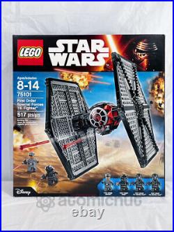 LEGO Star Wars First Order Special Forces TIE Fighter 75101 Retired Sealed NEW